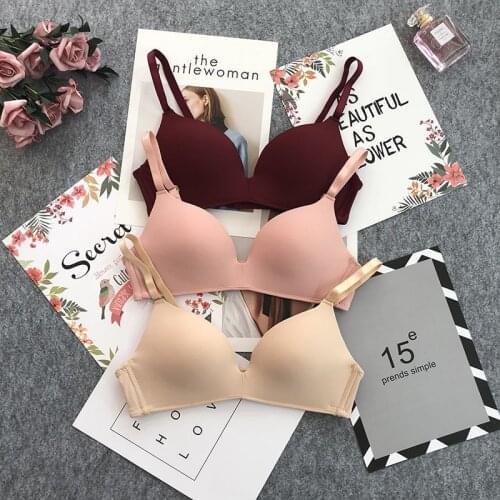 2019 spring new bra for women seamless comfortable underwear laides push up bra sexy lingerie female bralette woman brassiere