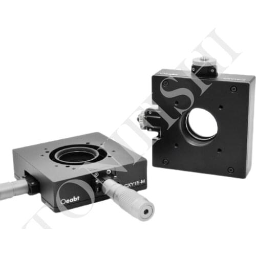 CXY1E series XY axis two-dimensional translation adjustment frame, micrometer head precision translation optical experiment