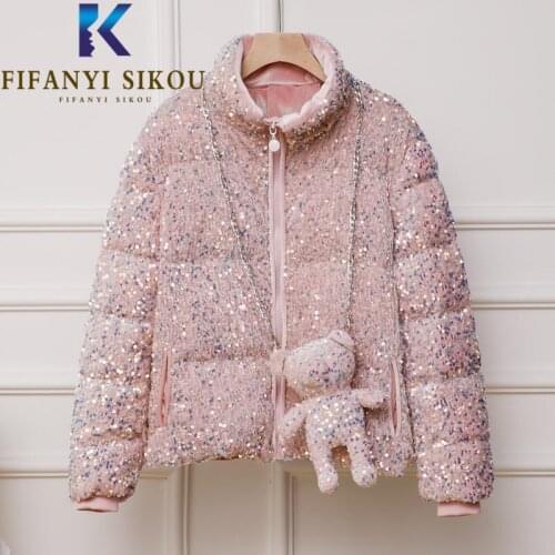 FIFANYI SIKOU Women's Short Down Jackets