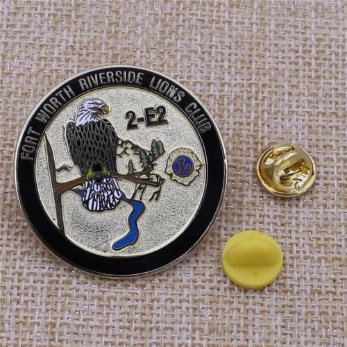 Customized Metal Enamel Lapel Pin for Club Members