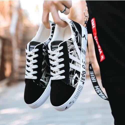 Lovers Printing Men Sneakers Fashion Casual Shoes Men Flat Sneakers Tenis Masculino Vulcanized Shoes for Man Zapatos De Hombre