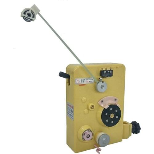 Magnetic vertical winding machine, winding machine tension magnetic accessories, install tensioner, adjust wool loop clamp