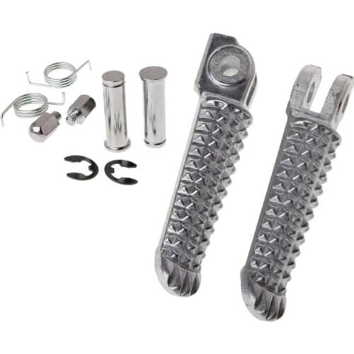 Motorcycle Aluminum Front Footrests for yamaha YZF R1 R6 R6S1998-2012 2003-2008 N84F