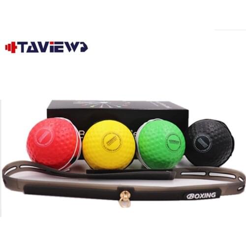 Boxing Reflex Ball Difficulty Level Boxing Balls with Adjustable Headband for Punching Speed Reaction Agility Training