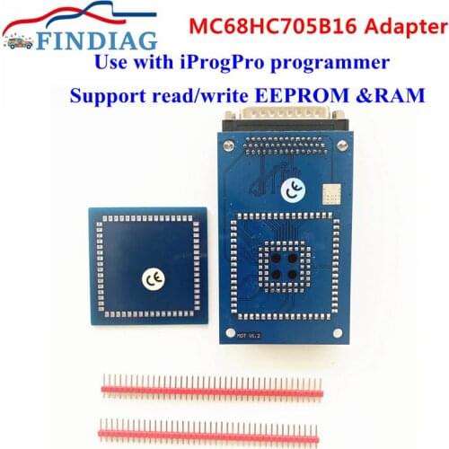 Newest Adapter For Programmer iProg Pro Adapter For MOTOROLA MC68HC705B16 Adapter Support Multi-Areas To Read And Write