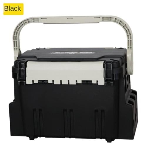 Sit-On Portable Bait Fishing Box Tool Box Accessories Fake Bait Wheel Box Multi-Function Fishing Box For Fishing