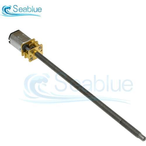 DC 3V 6V 12V GA12-N20-M4*100 30 60 100 150 200 300 400RPM Micro Speed Gear Motor Reduction Gear Motors With Metal Gearbox Wheel