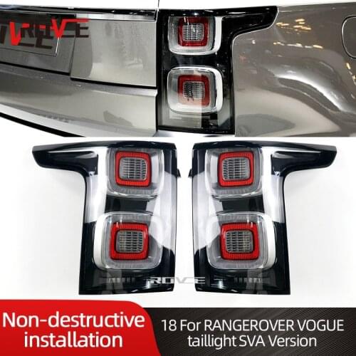 ROVCE LED Tail Light Tail Lamp For Land Rover Range Rover Vogue SVA Version 2018 LR103587 LR103584 Taillight
