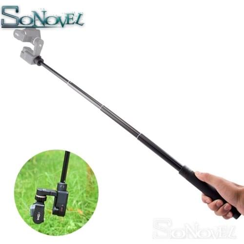 Handheld Extension Stick Rod pole Scalable Holder for FEIYUTECH FY SPG WG G6 G5 Handheld Gimbal Gopro Zhiyun Smooth 4 Q Dji OSMO