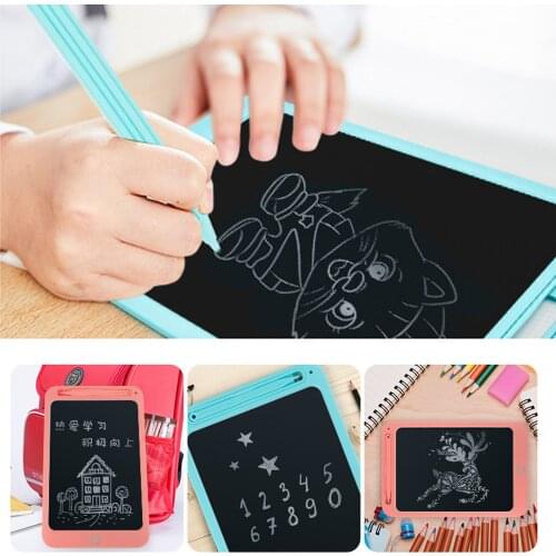 Vococal 10inch LCD Screen Drawing Tablet Electronic Writing Board Anti-Erase Lock for Children Kids Birthday Christmas Gift