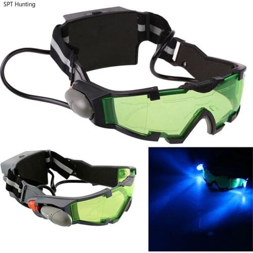 High Quality Power LED Hunting Night Vision Windproof Dust-proof Night Vision Goggles Adjustable Elastic Band Night Vision