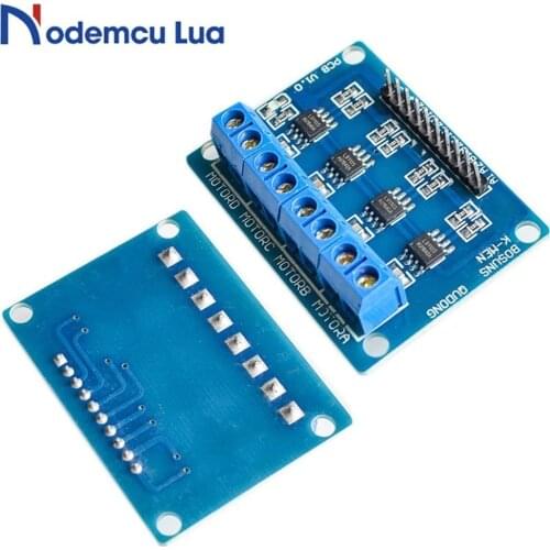 1pcs L9110S 4 Channel DC Stepper Motor Driver Board L9110S Dual-Channel H-bridge Stepper Motor Dual DC Motor Driver Controll
