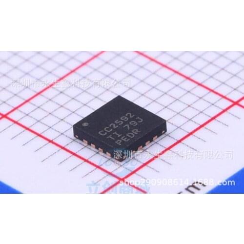 1/PCS Brand New & Original CC2592RGVR Patch QFN16 2.4GHz Range Extender Wireless Transceiver Chip