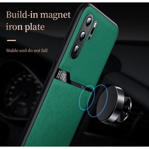 Car Magnetic Holder Case For Huawei P30 Lite E P20 P40 Pro Plus Mate 20 30 Y7P Honor 30 V30 Pro 30S X10 9A Lens Protection Case