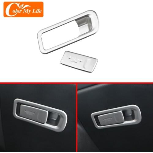 Car Copilot Glove Box Sticker Door Bowl Handle Cover Trim for Jeep Renegade 2015 2016 2017 2018 2019 2020 LHD Styling
