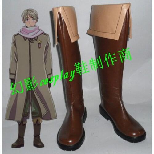 Axis Powers Hetalia Russia Ivan Braginski Cosplay Boots Shoes H016