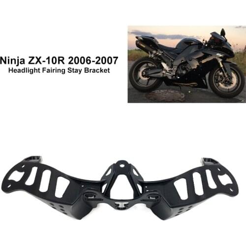 For Kawasaki Ninja ZX-10R ZX 10R 2006 2007 Upper Headlight Stay Fairing Bracket Holder Sports Bike moto accessories ZX10R 06-07