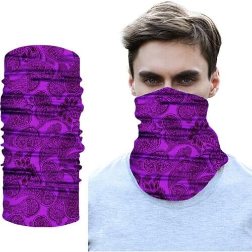 Men Women Outdoor Sport Cycling Bandana Multifunctional Headband Neck Seamless Outdoor Cycling Scarf Mask Camping Hiking Scarf