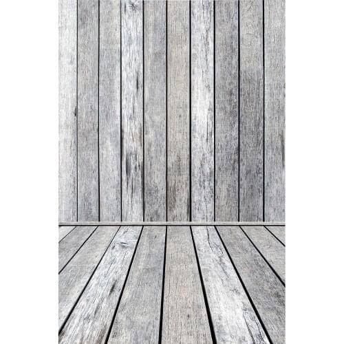 Wooden Plank Wall Floor Photo Backdrops for Baby Children Portrait Toy Pet Customized Photophone Background Photography Props