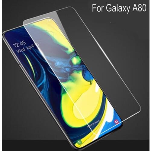 2.5D Curved Screen Protector For Samsung Galaxy A80 Protective Tempered Glass For Galaxy A 80 Protective Glass Film galaxya80