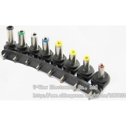 NCHTEK 8PCS/Set Universal DC AC 2 Pin Plug Charger Tip Power Adapter Notebook Laptop/Free DHL Shipping/200Sets