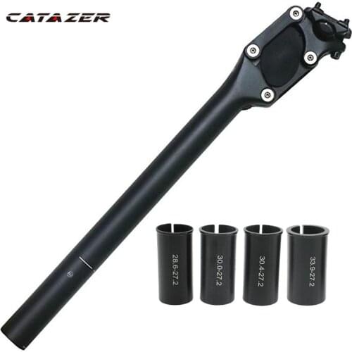 Bicycle Seat Post 27.2 28.6 30.0 30.4 30.9 31.6 27.2mm * 400mm MTB Shock Absorber Seat Post Mountain Bike Seat Tube