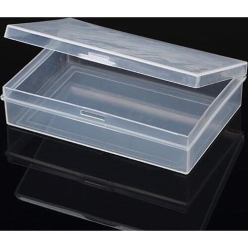 2pcs Transparent Plastic Box Playing Cards Container Poker Card Storage Case
