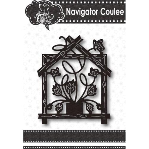 Metal cutting dies, flowers, huts, graffiti, scrapbooks, die-cutting dies, stamps and dies, new cutting dies for 2021