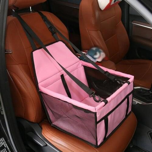 Foldable Pet Dog Car Carrier Seat Bag Waterproof Basket Safety Travelling Mesh Hanging Bags Dog House Bag Basket cat carrier