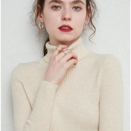 Women Knitted Thicken Pullovers Sweater Autumn Winter New Oversize Long Sleeve Casual Solid Stripe Soft Warm Turtleneck Sweaters