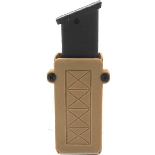 Tactical Magazine Adjustable for 9mm Magazines Military Shooting Paintbal Hunting CS Pistol Rifle Molle Magazine Pouche