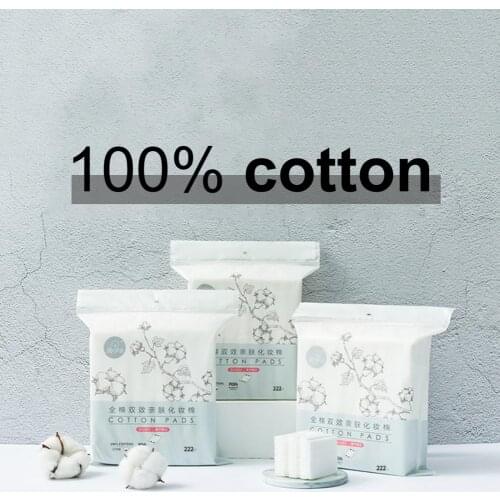 3 Layers Cotton Makeup Remover Silk Thin Cozy Soft Pad for Home Use