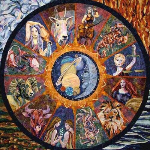 Diamond Embroidery The Zodiac Full Diamond Painting DIY Kits Diamond Mosaic Painting Rhinestones Needlework Crafts