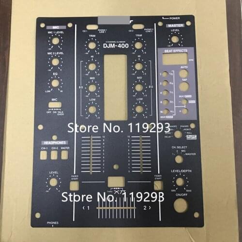 [BELLA]Original DJM-400 DJM400 mixer fader black iron panel vertical cutting