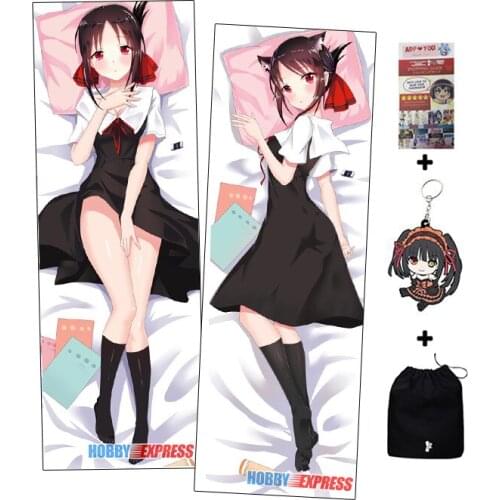 Hobby Express Kaguya-sama Love is War Dakimakura Japanese Otaku Waifu Hugging Body Pillow Cover ADP95034