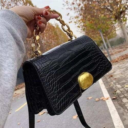 Stone Pattern Chain Tote Bag 2020 Fashion New High Quality PU Leather Womens Designer Handbag Vintage Shoulder Messenger Bag