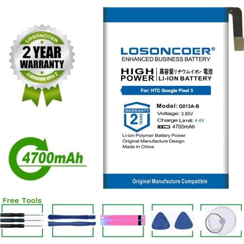 LOSONCOER Google Pixel 3 Batteries