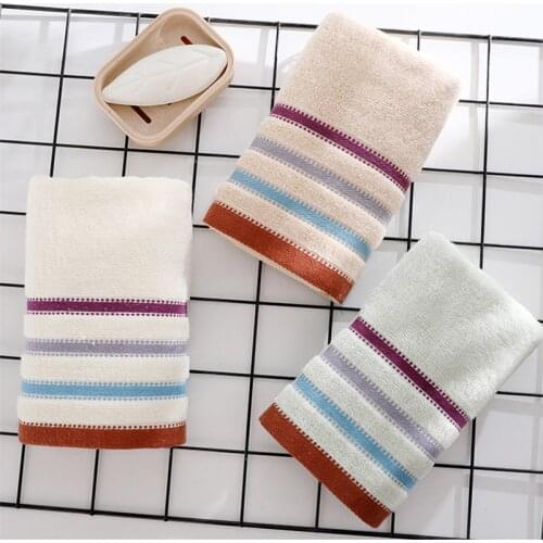 4Pics 34x75CM Gauze Pure Cotton Towel Dark Plaid Of Lovers Men And Women Adult Face Wash Bath Household Wholesale