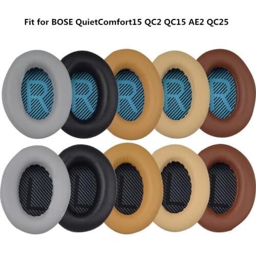 Replacement Earpads Cushion For Bose QuietComfort2 QC2 QC15 QC25 QC35 AE2 AE2i AE2w SoundTrue SoundLink Headphones High Protein