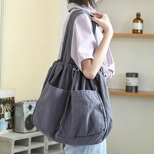 Tote Bags for Women Leisure Large Capacity Washing Water Canvas Bag Purses and Handbags Luxury Designer High Quality Satchels