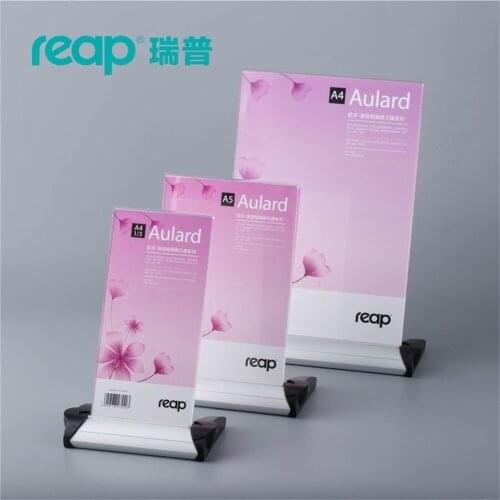 Reap Aulard Acrylic T-shaped Desk Sign Can Be Rotated Table Support Table Table Table Service Label