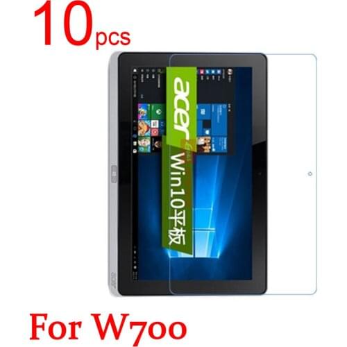 10pcs glossy Ultra Clear/Matte/Nano anti-Explosion LCD Screen Protector Cover Film For Acer Iconia Tab W700 A510 W510 A200 Film