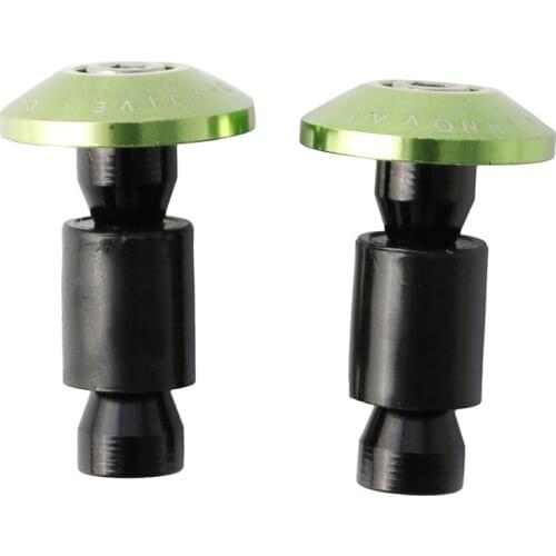 50LC Motorcycle Dirt Bike Handlebar Grips Slider Cap Plug Aluminum Bar End