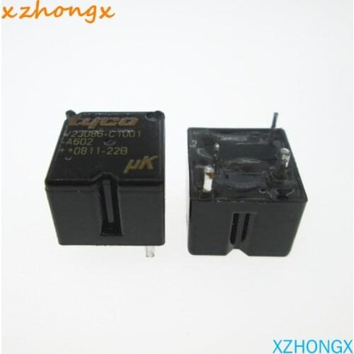 Car auto 12V relay V23086-C1001-A602 V23086C1001A602 V23086-C1001- A602 12V 12VDC DC12V DIP5