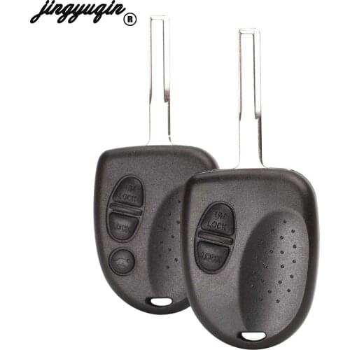 Jingyuqin 10pcs/lot For Chevrolet Cruze Aveo Holden Commodore VS VT VX VY VZ WH WK WL Remote Fob Case 3 Button Car Key Shell