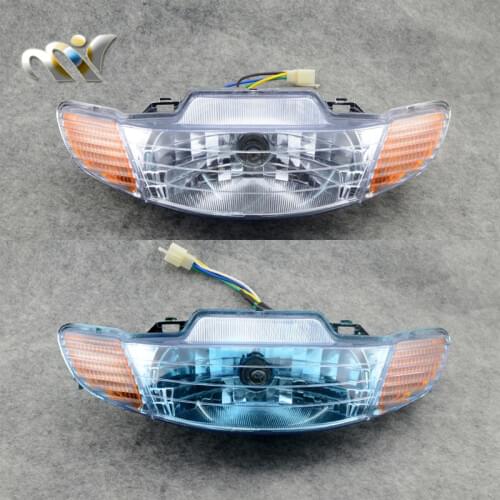 Motorcycle lights motorcycle headlights white blue headlight for Honda DIO 50cc ZX AF34 AF34.5 AF 34 AF 34.5 Motorcycle scooter