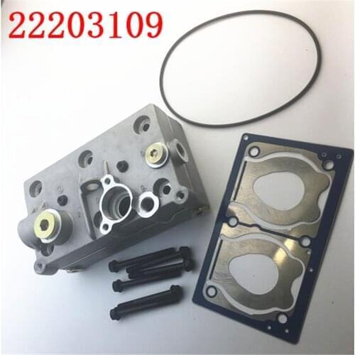 Fast shipping 22203109 CYLINDER HEAD, COMPRESSOR COMPLETE VOE 22203109 VOL-TRUCK PARTS