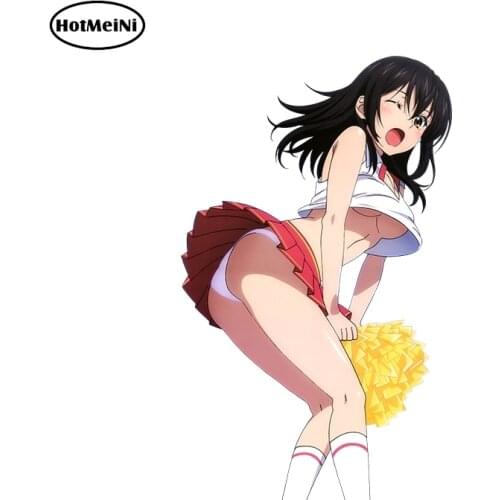 HotMeiNi Sexy Car Stickers Cartoon Girl Car Styling Vinyl Car Decal Graphics Window Wiper Tailgate Waterproof Car Accessories