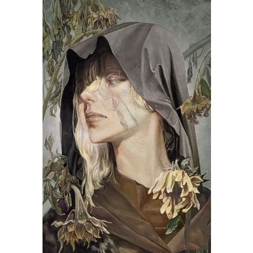 Handsome Man Painting DIY Full Round Diamond Painting Cross Stitch Embroidery Home Decor 5D Handcraft JX643