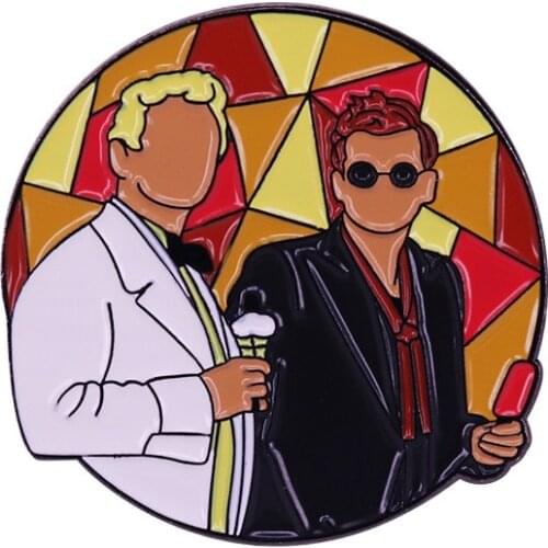 Comedy Movie TV Hard Enamel Pins Collect Gelato Metal Cartoon Brooch Backpack Collar Lapel Badges Fashion Jewelry Gifts